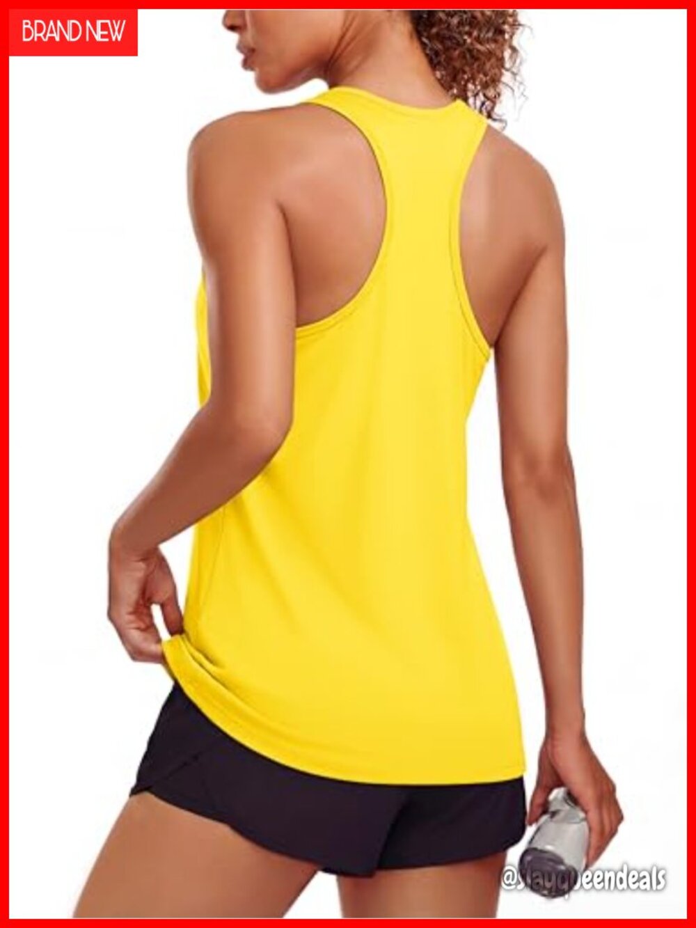 MAGCOMSEN Women's Racerback Tank Top Quick Dry UPF80+ Athletic Yoga Gym
